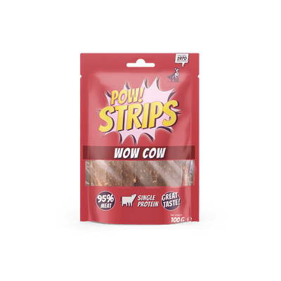 POW! Strips WOW COW 100g