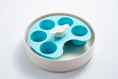 PetDreamHouse - SPIN Interactive Slow Feeder - Dapple