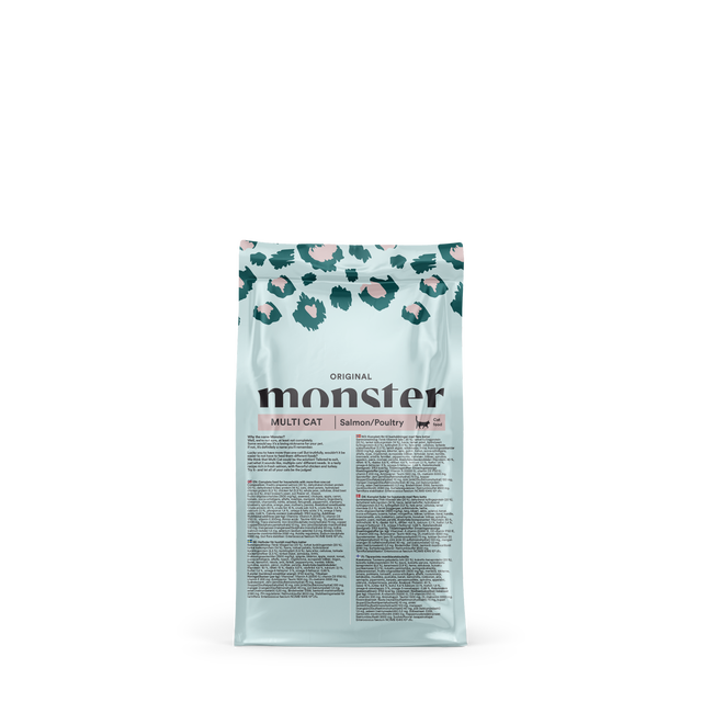 Monster Cat Original Adult Multicat Salmon & Poultry