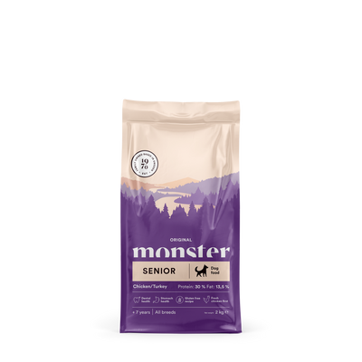 Monster Original Senior kyckling & kalkon