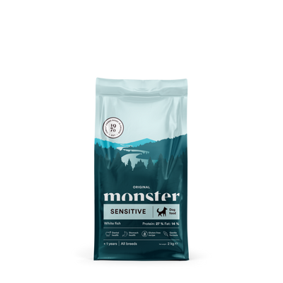 Monster Dog Orig. Sensitive White fish