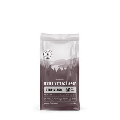 Monster Dog Orig. Sterilized Chicken & Turkey