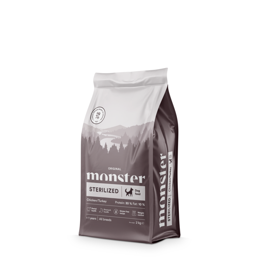 Monster Dog Orig. Sterilized Chicken & Turkey