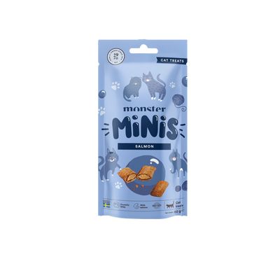 Monster Cat Treats Minis Salmon 60g