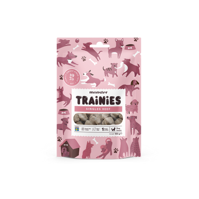 Monster Dog Treats Trainies Beef 100g