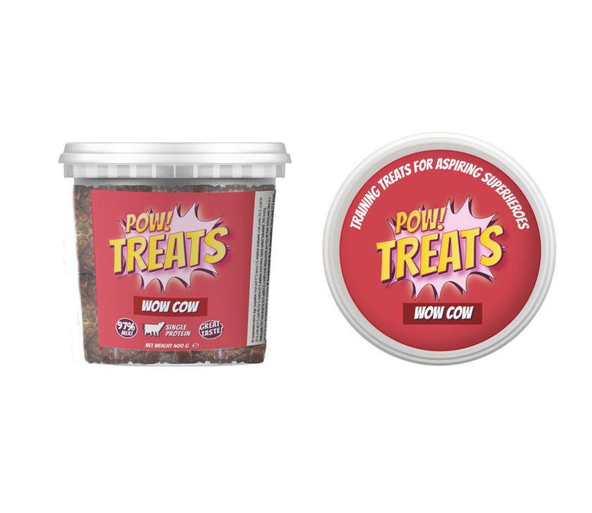 POW! Treats Wow Cow 50g & 400g