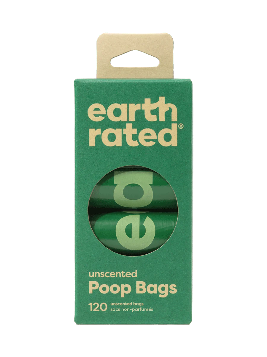 Earth Rated Hundeposer I Ruller Unscented (120 poser)