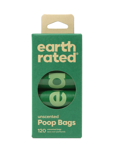 Earth Rated Hundeposer I Ruller Unscented (120 poser)