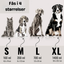 Ne&no® hundskål 2-pack – rostfritt stål & melamin, halkfri och tål maskindisk