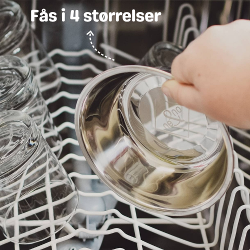 Ne&no® hundskål 2-pack – rostfritt stål & melamin, halkfri och tål maskindisk