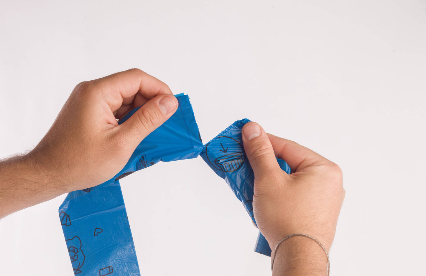 Genanvendte Hundeposer 120 poser/boks