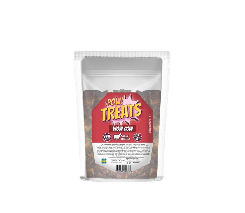 POW! Treats Wow Cow 50g & 400g
