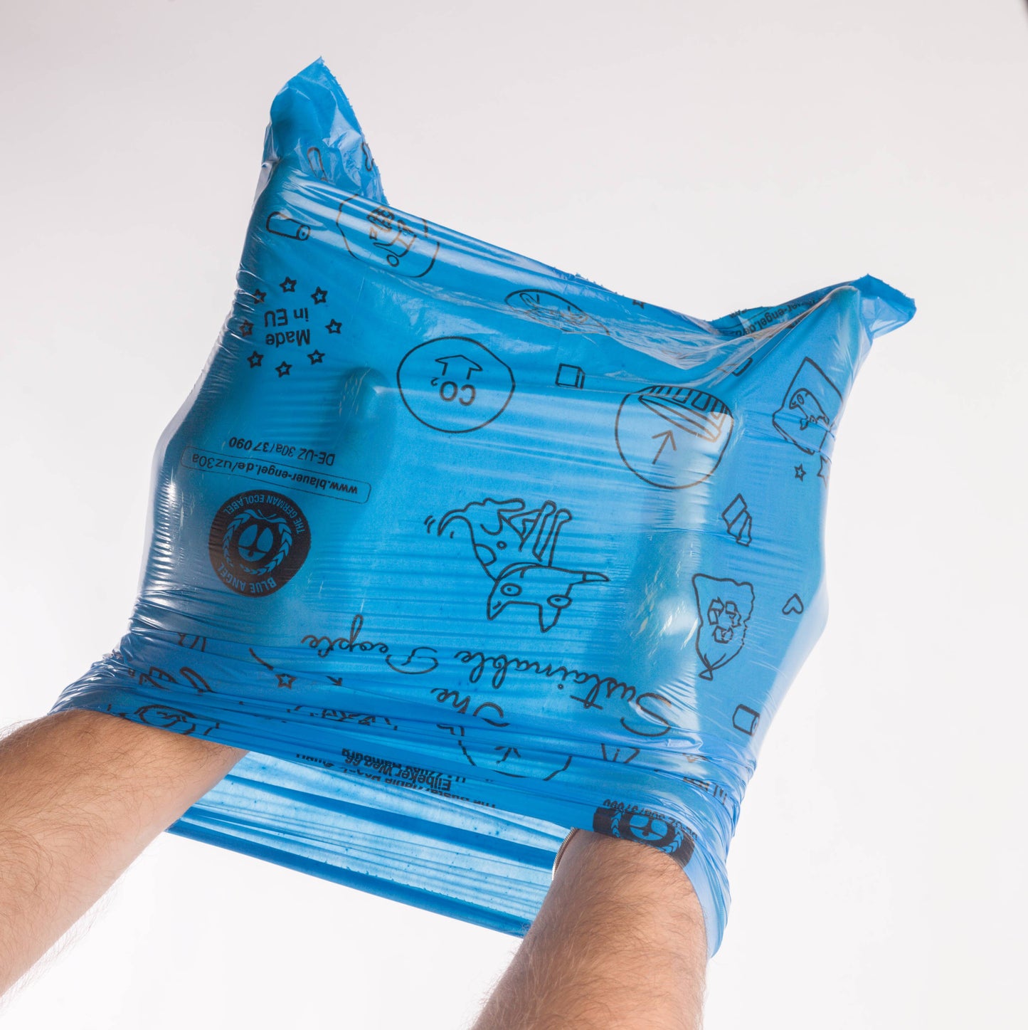 Genanvendte Hundeposer 120 poser/boks