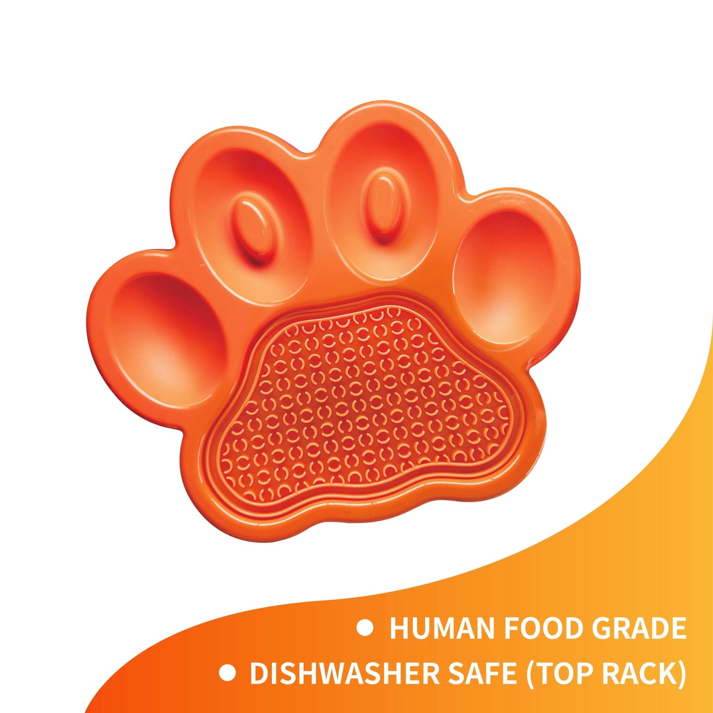 PetDreamHouse - Paw 2-in-1 Slow Feeder og slikkemåtte - Dapple