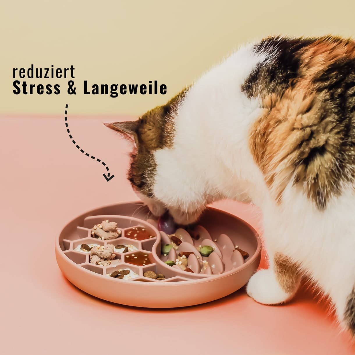 Ne&No® Slow Feeder Hundeskål & Slikkemåtte - Anti-Slug Skål til Hunde og Katte