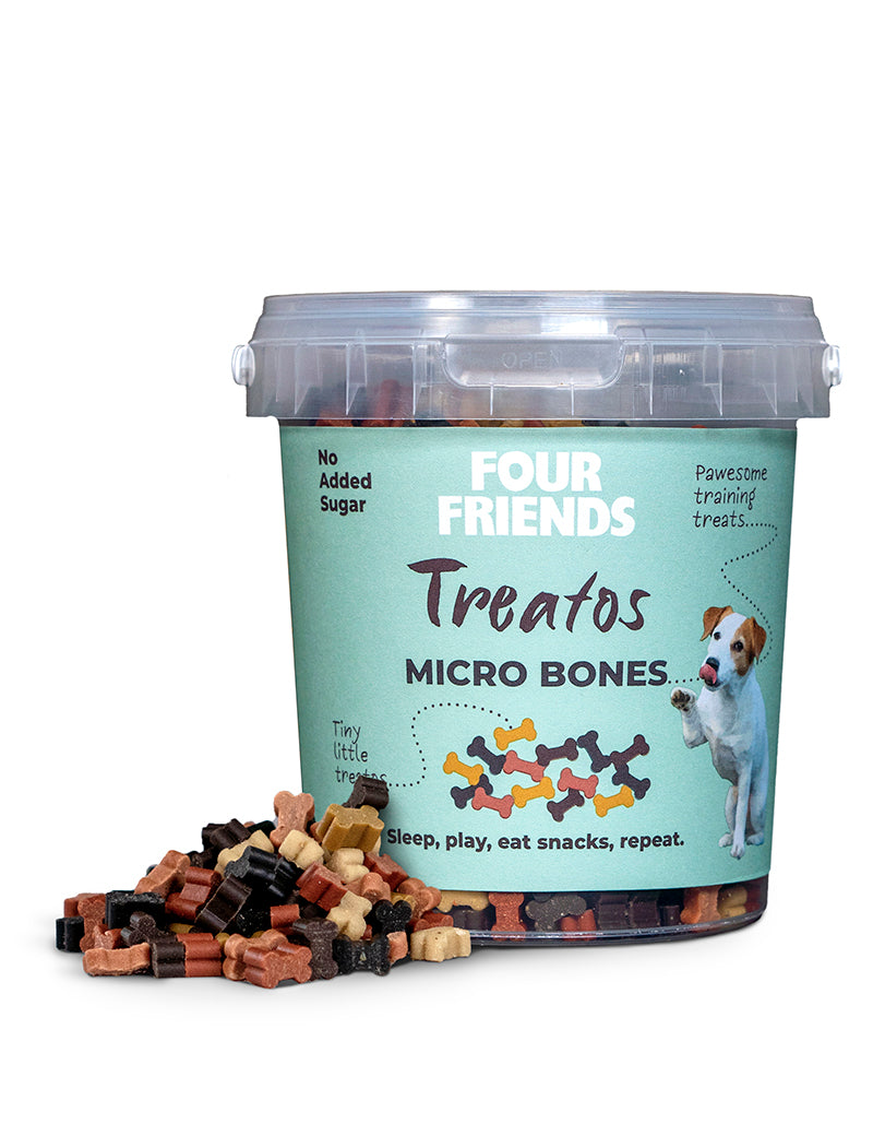 FourFriends Treatos Micro Bones Hundegodbidder 500g