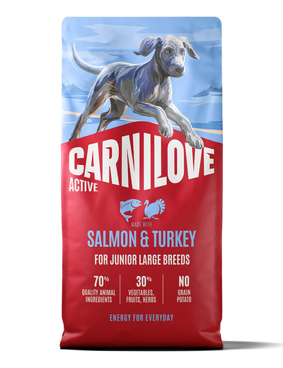 Carnilove Active Junior Large Breed Salmon & Turkey