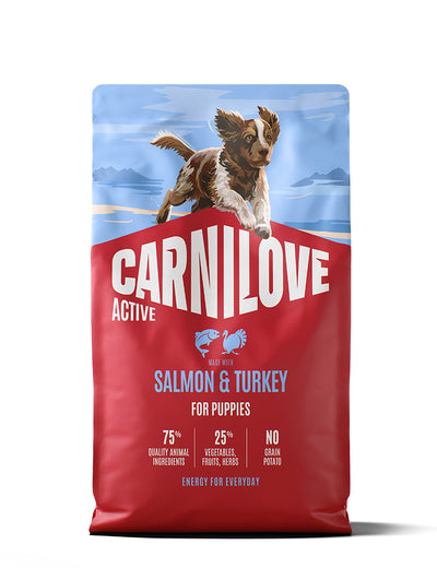 Carnilove Active Dog Salmon & Turkey Puppy