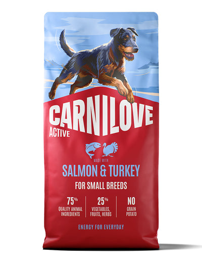 Carnilove Active Adult Small Breed Salmon & Turkey
