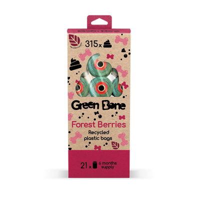 Green Bone Forest Berries Hundeposer 315 stk.