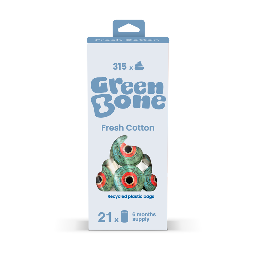 Green Bone Fresh Cotton Hundeposer 315 stk.