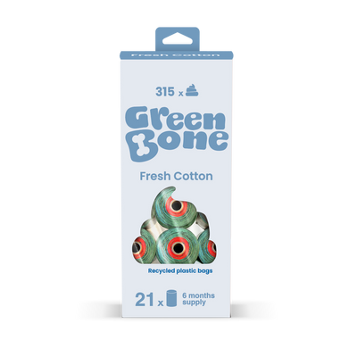 Green Bone Fresh Cotton Hundeposer 315 stk.
