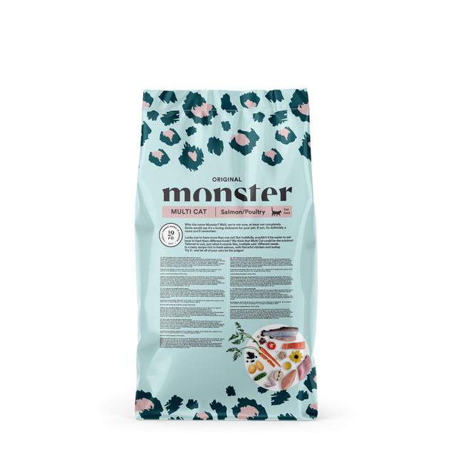 Monster Cat Original Adult Multicat Salmon & Poultry