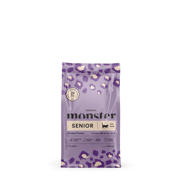 Monster Cat Original Senior Chicken & Turkey