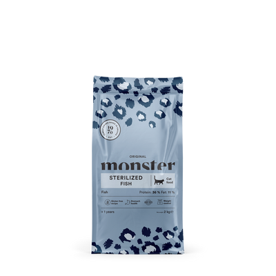 Monster Cat Original Sterilized Fish