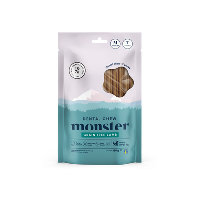 Monster Dental Chew Grain Free Lamb