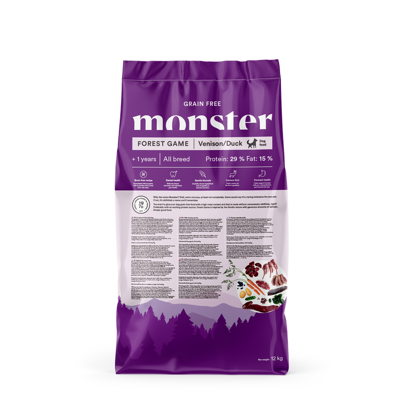Monster Grain Free Skogsvilt