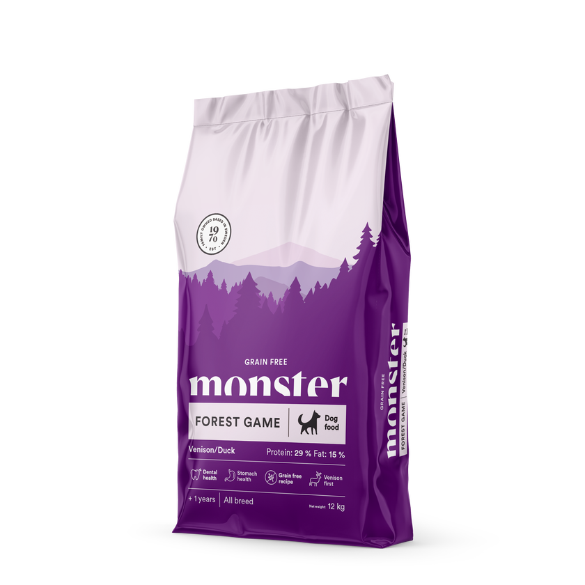 Monster Grain Free Skogsvilt