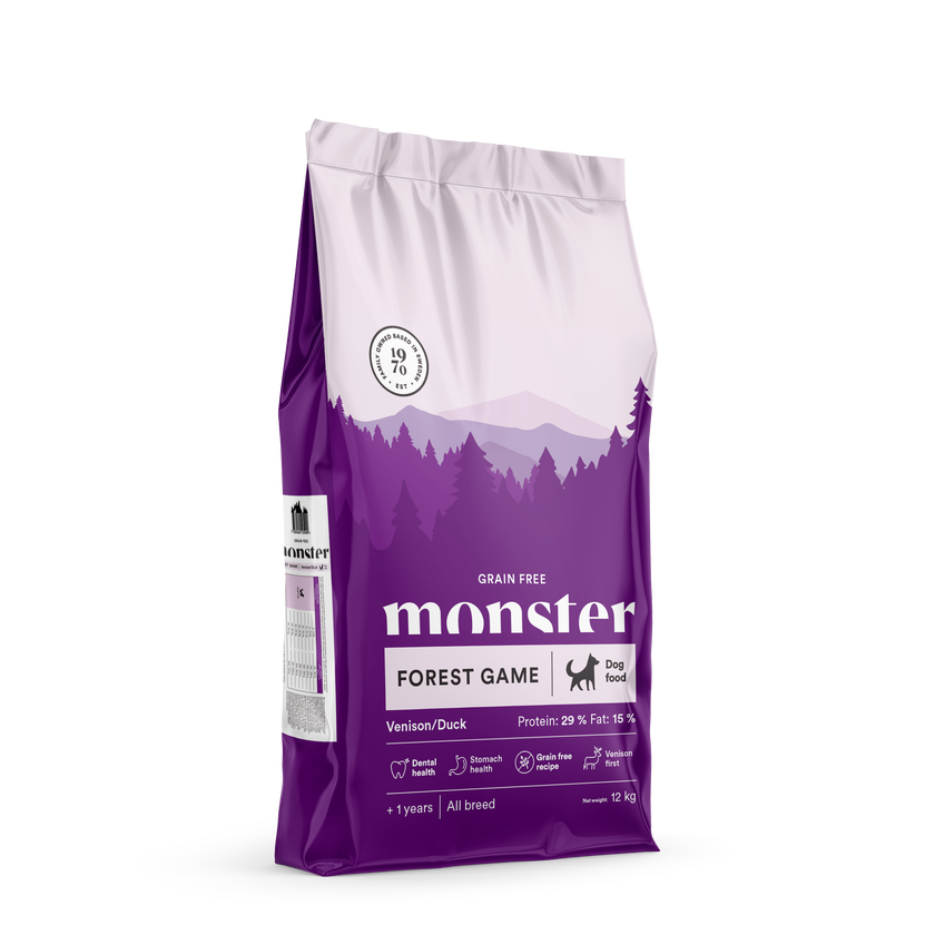 Monster Grain Free Skogsvilt