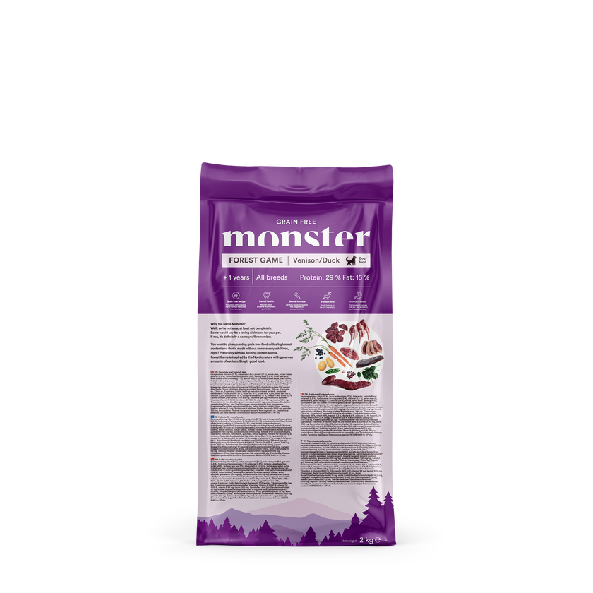 Monster Grain Free Skogsvilt