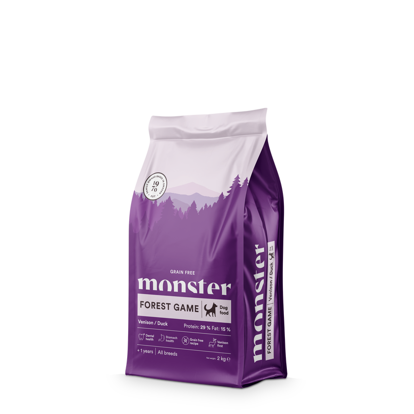 Monster Grain Free Skogsvilt