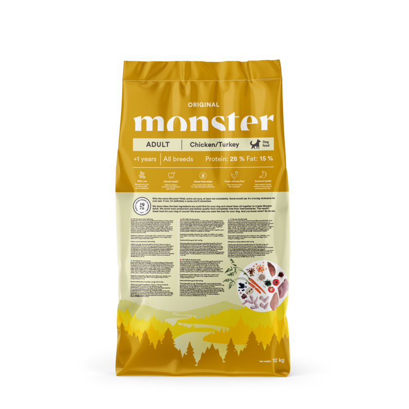 Monster Dog Orig. Adult Chicken/Turkey