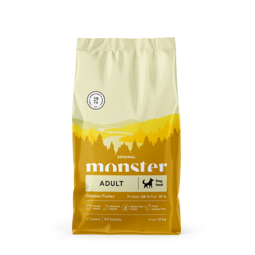 Monster Dog Orig. Adult Chicken/Turkey