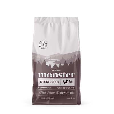Monster Dog Orig. Sterilized Chicken & Turkey