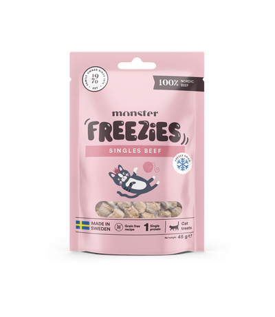 Monster Cat Treats Freezies Beef 45g