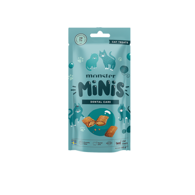 Monster Cat Treats Minis Dental Care 60g