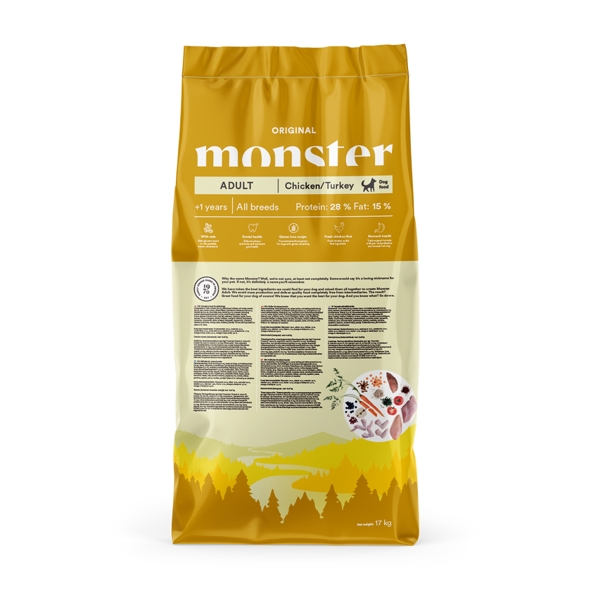 Monster Dog Original Adult Chicken & Turkey