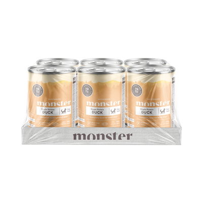 Monster Vådfoder Single Protein Duck 400g