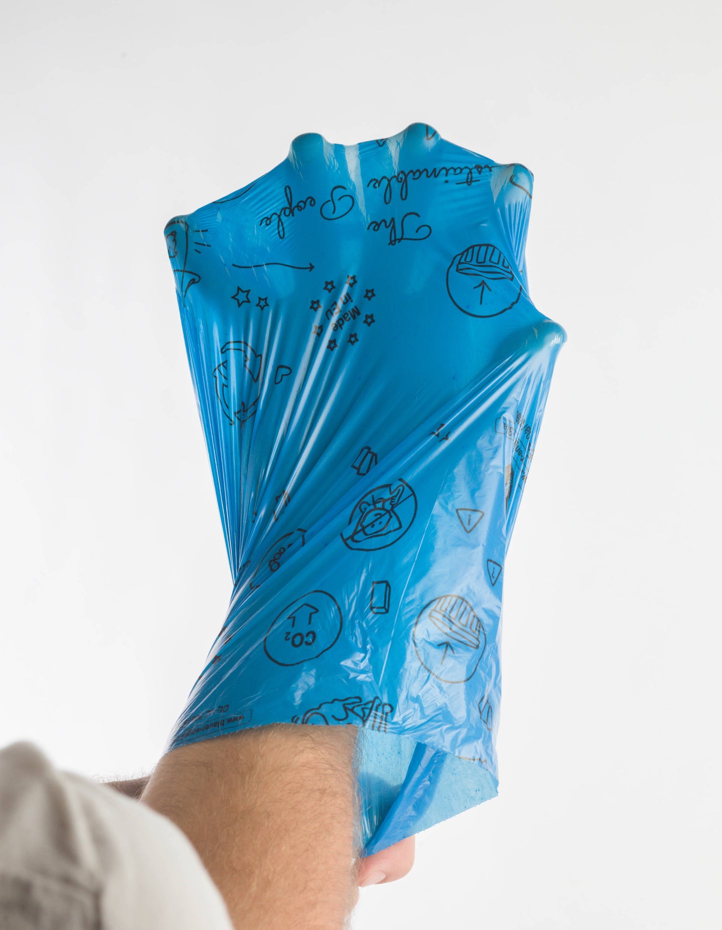 Genanvendte Hundeposer 120 poser/boks