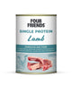 FourFriends Vådfoder Single Protein Lamb 400g