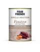 FourFriends Vådfoder Single Protein Venison with Sweet Potato 400g