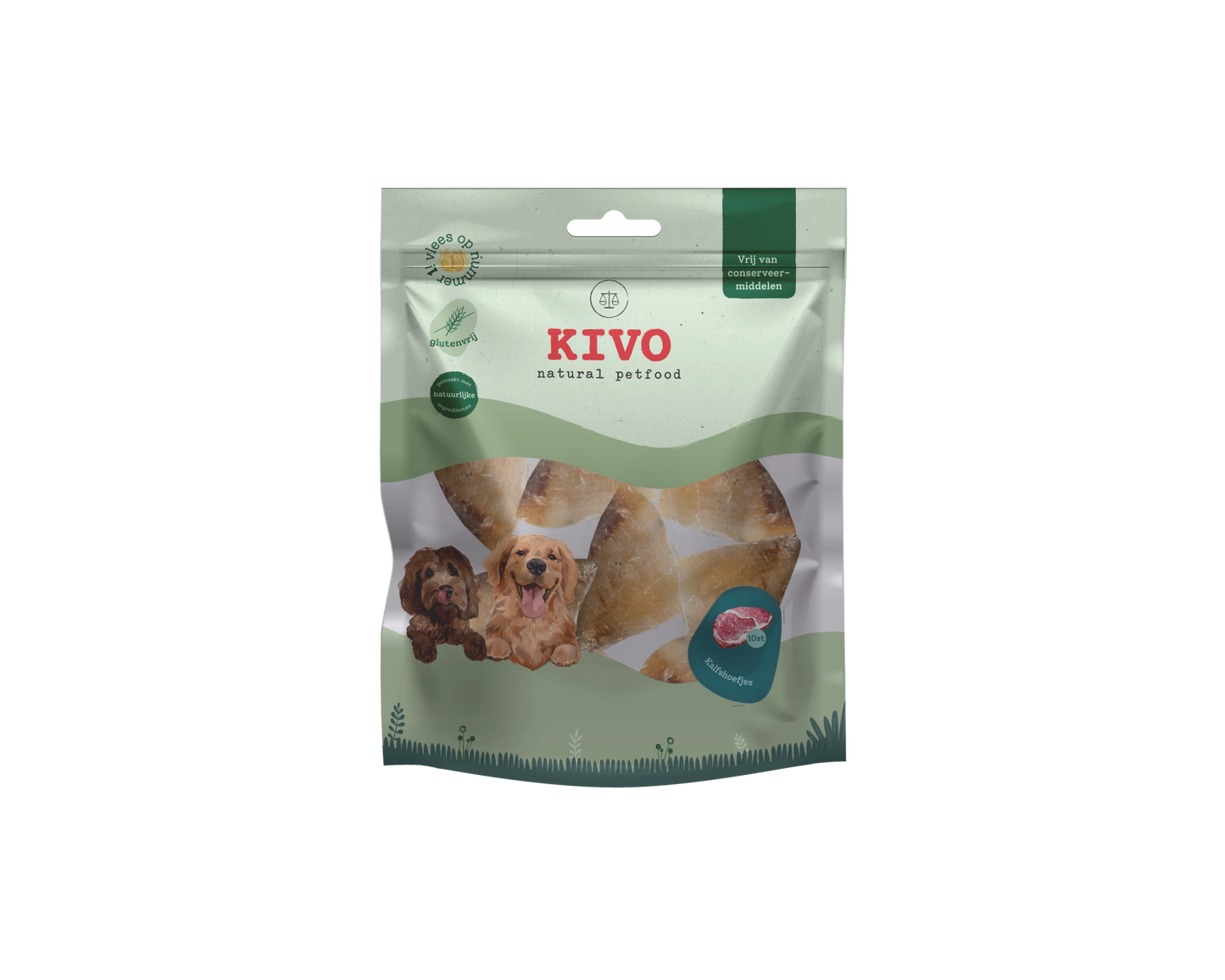 Kivo Kalvklöv till Hund - 10 st 750g