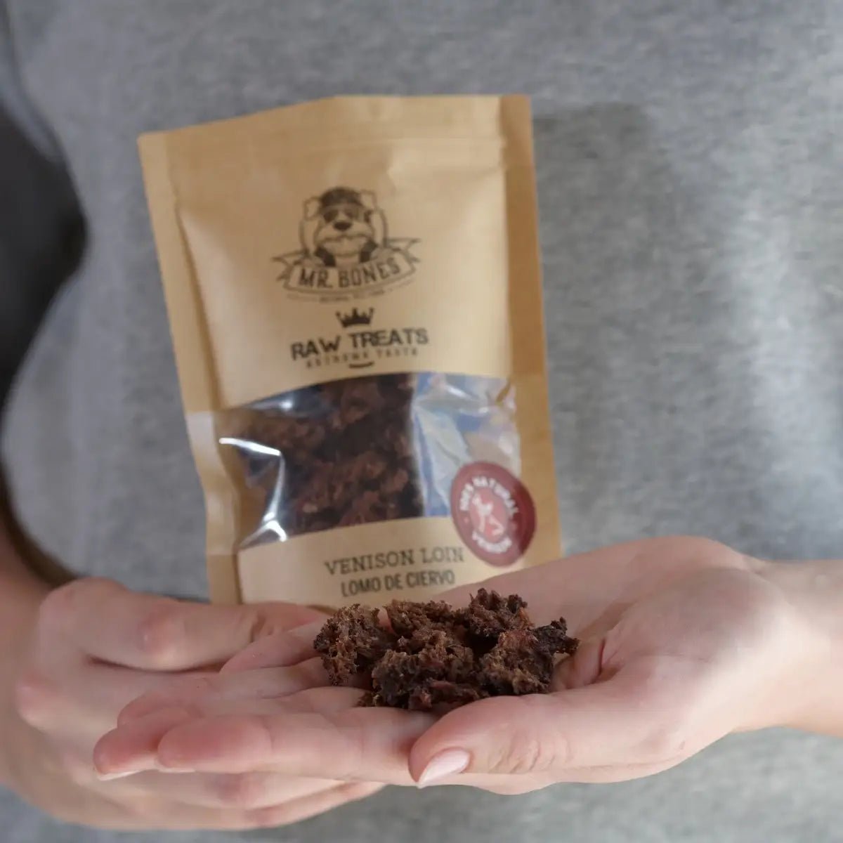 Raw Godbidder til hunde og katte - Rådyrsfilet - Dapple