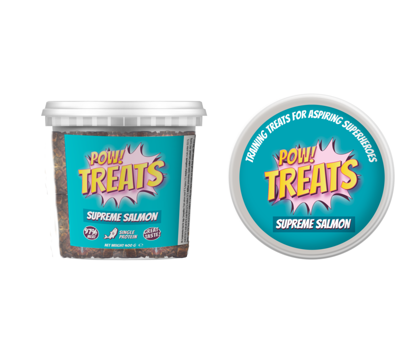 POW! Treats Supreme Salmon 50g & 400g
